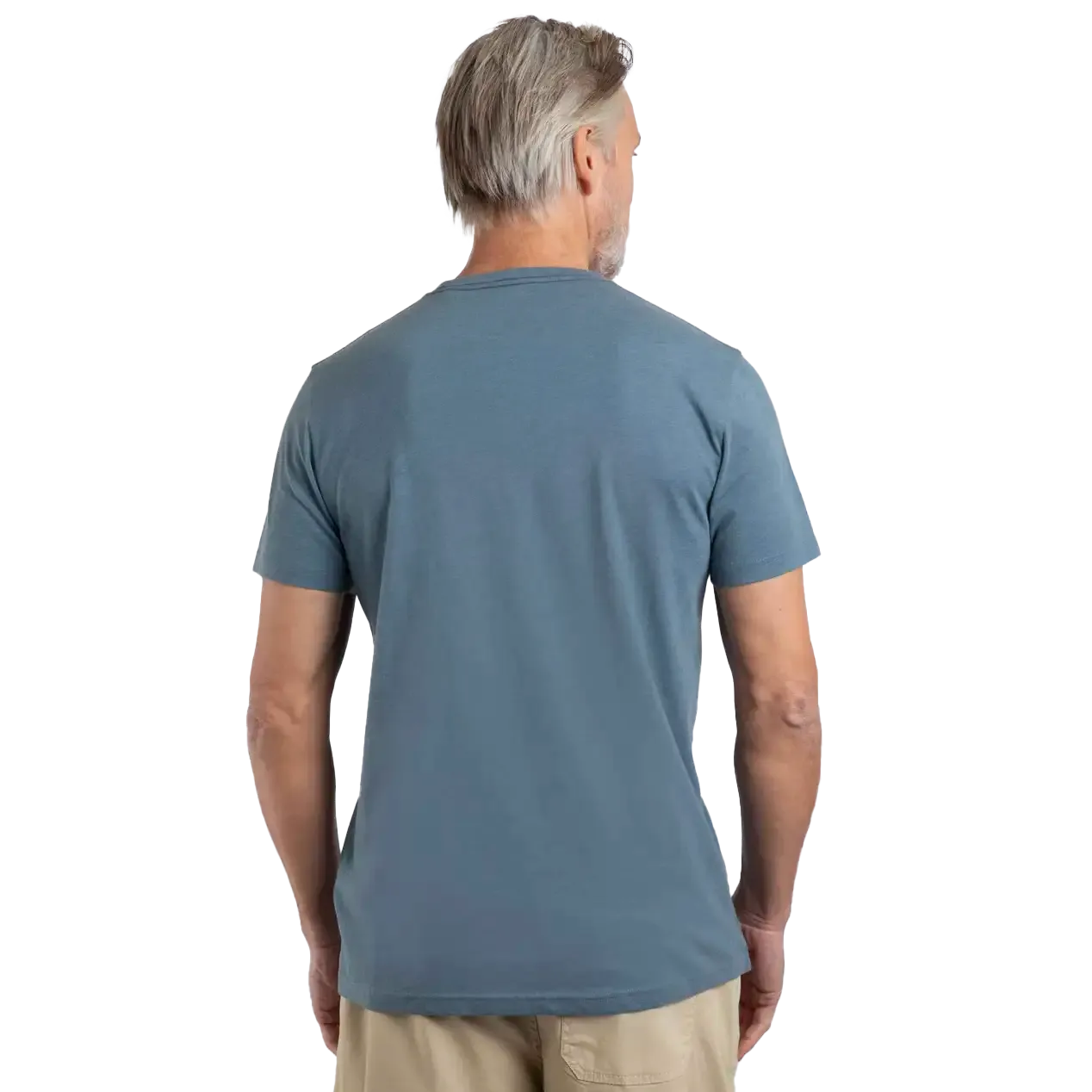 Weird Fish Waves Men's T-Shirt - Mid Blue