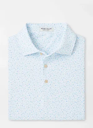 Whiskey Perf Mesh Polo (White)