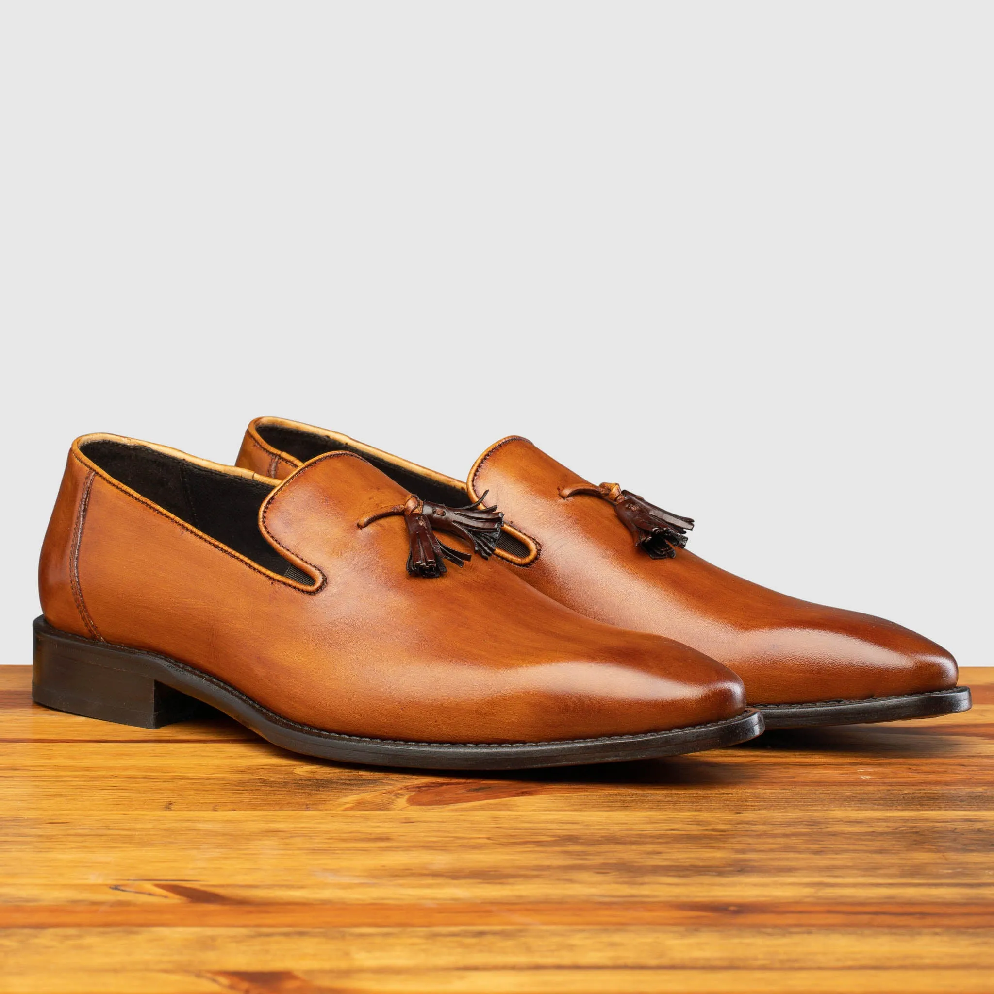 Z993 Calzoleria Toscana David Tassel Slip-On