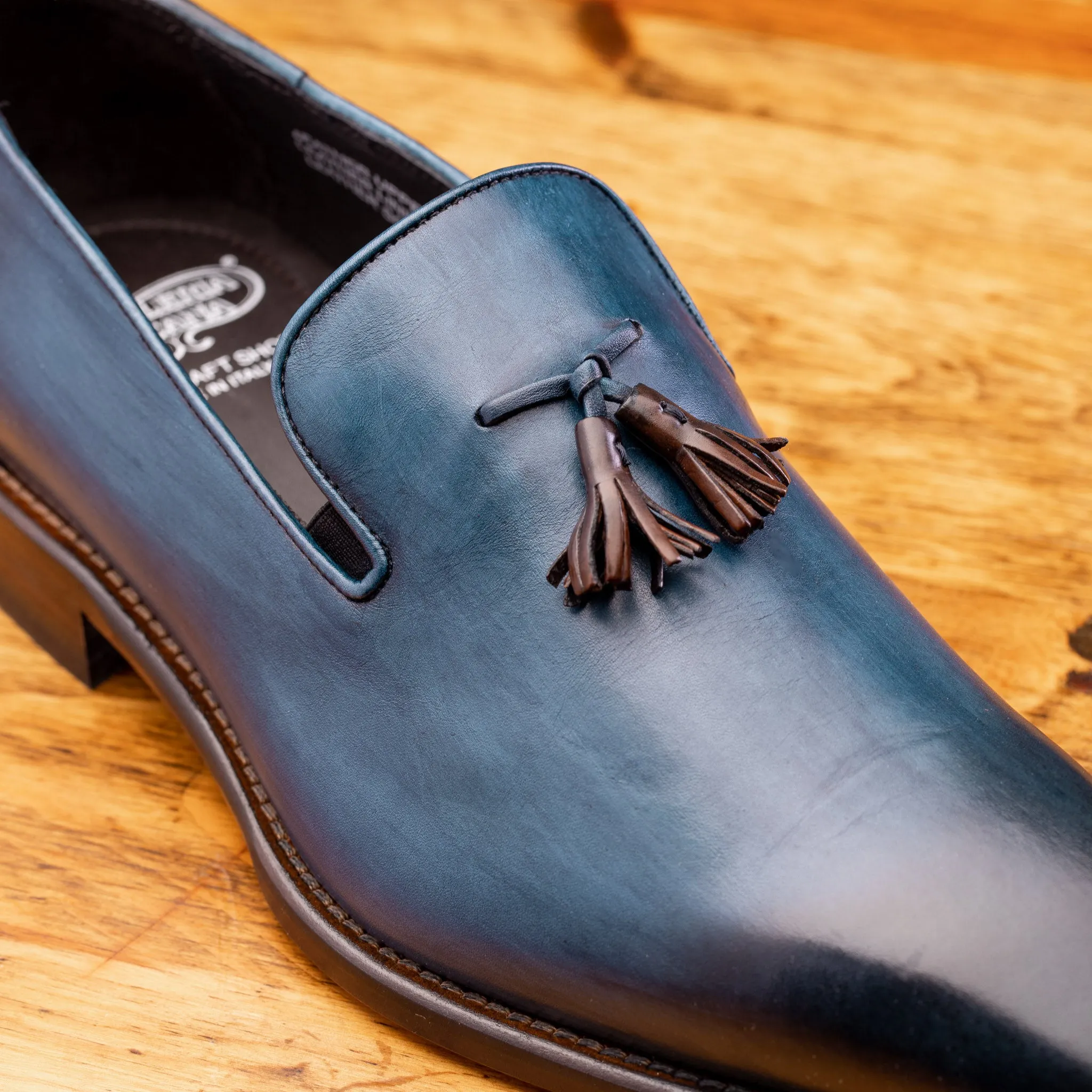 Z993 Calzoleria Toscana David Tassel Slip-On