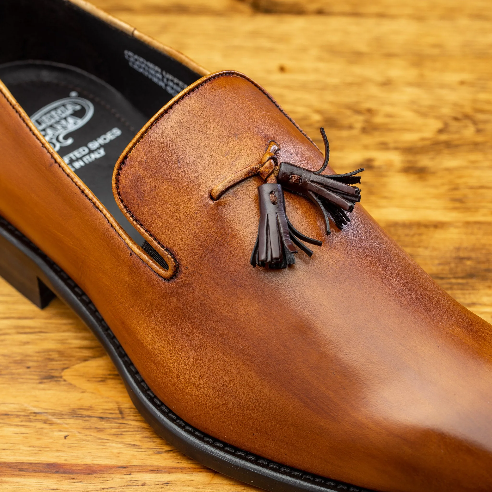 Z993 Calzoleria Toscana David Tassel Slip-On